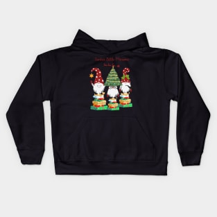 Santas Christmas Elves Kids Hoodie